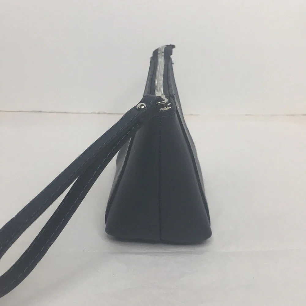 VALENTINA SAFFIANO LEATHER WRISTLET/COSMETICS BAG
